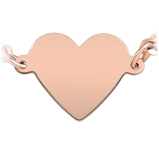 14k Gold Mini Miami Floating Heart Necklace