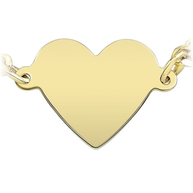 Kids' 14k Gold Triple Floating Heart Necklace