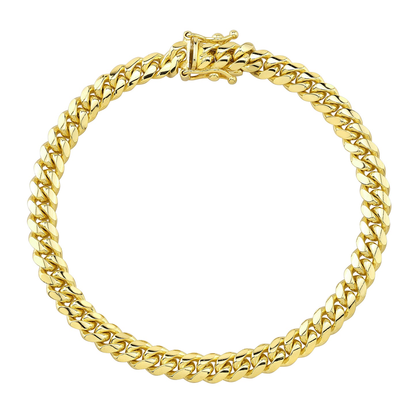 Kids' 14k Gold Miami Cuban Link Bracelet