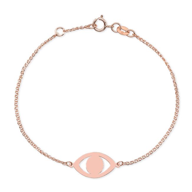 Kids' 14k Gold Evil Eye Bracelet