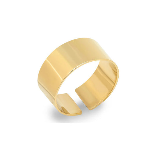 14k Gold Smooth Ring