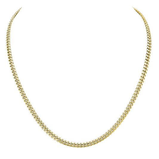 14k Gold Miami Cuban Link Necklace